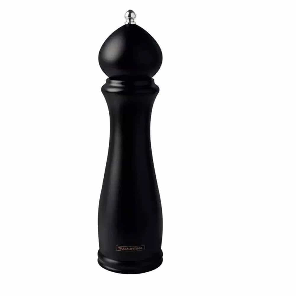 Molinillo de sal y pimienta Tramontina Churrasco Black de madera 8 pulgadas