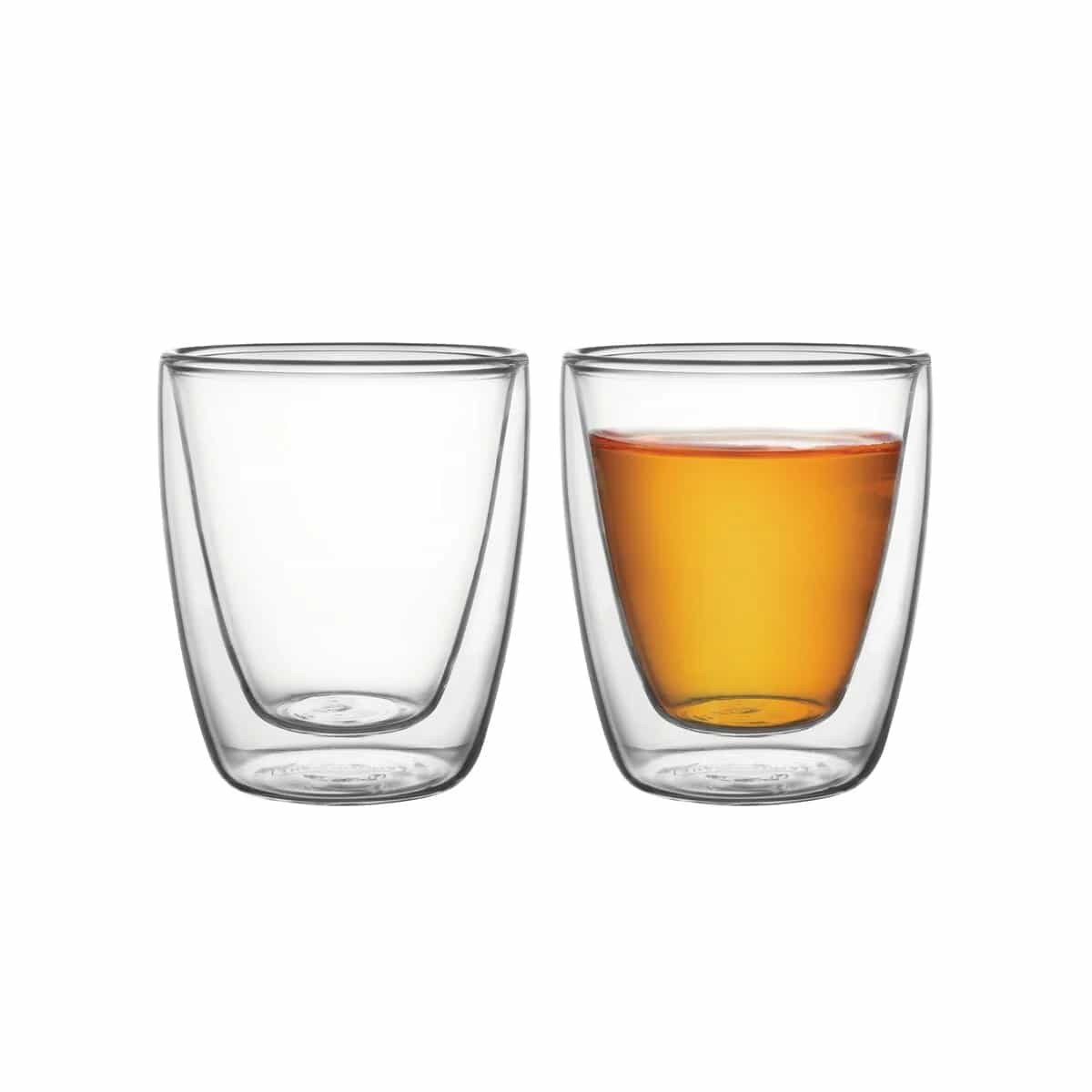 Vaso Doble Vidrio Tramontina Termico 270 Ml Cafe X2 Unid.