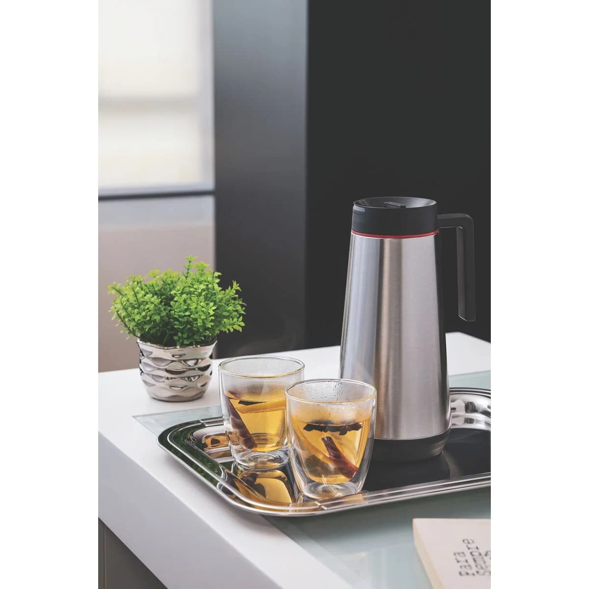 Vaso Doble Vidrio Tramontina Termico 270 Ml Cafe X2 Unid. — imagen 4 de 8
