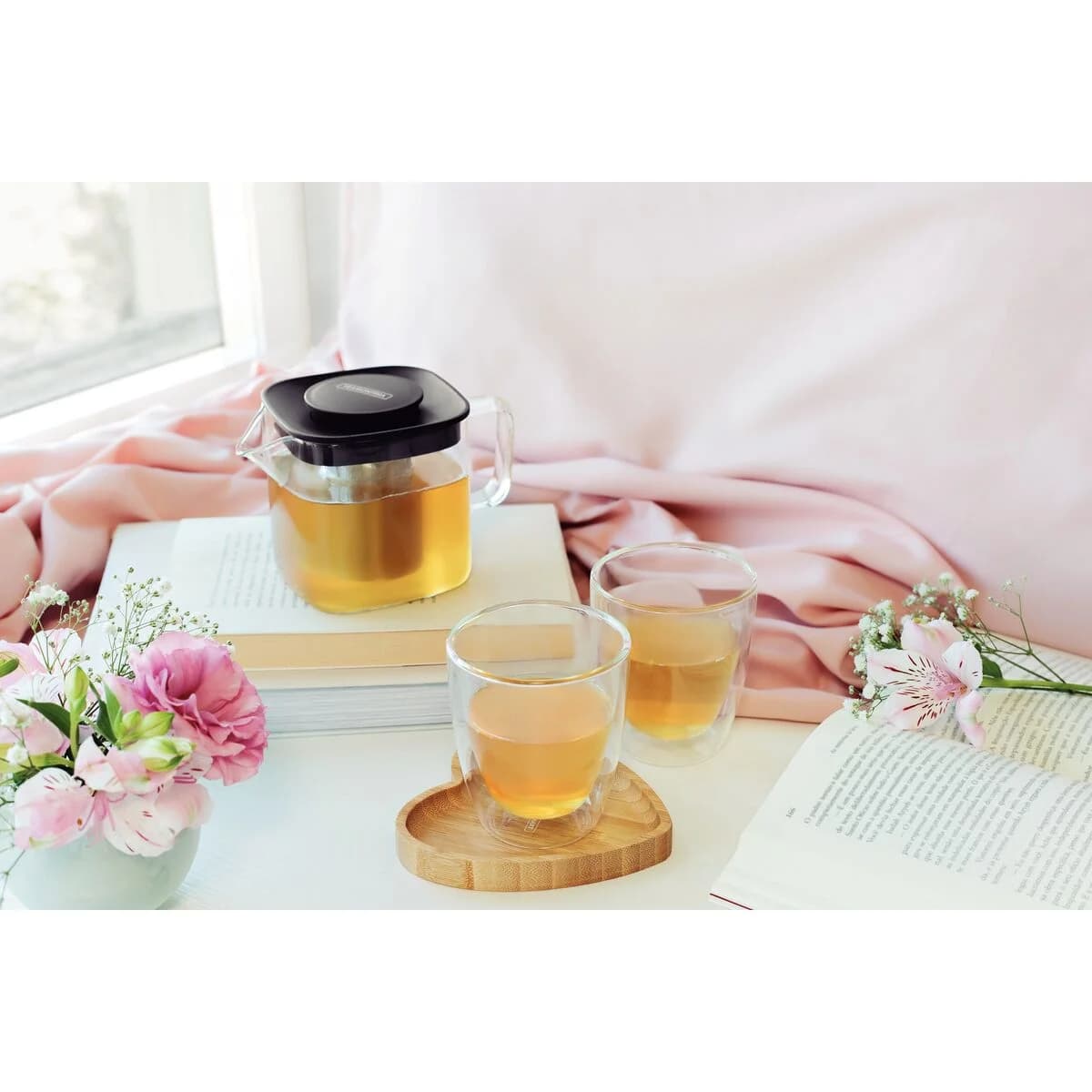 Vaso Doble Vidrio Tramontina Termico 270 Ml Cafe X2 Unid. — imagen 5 de 8