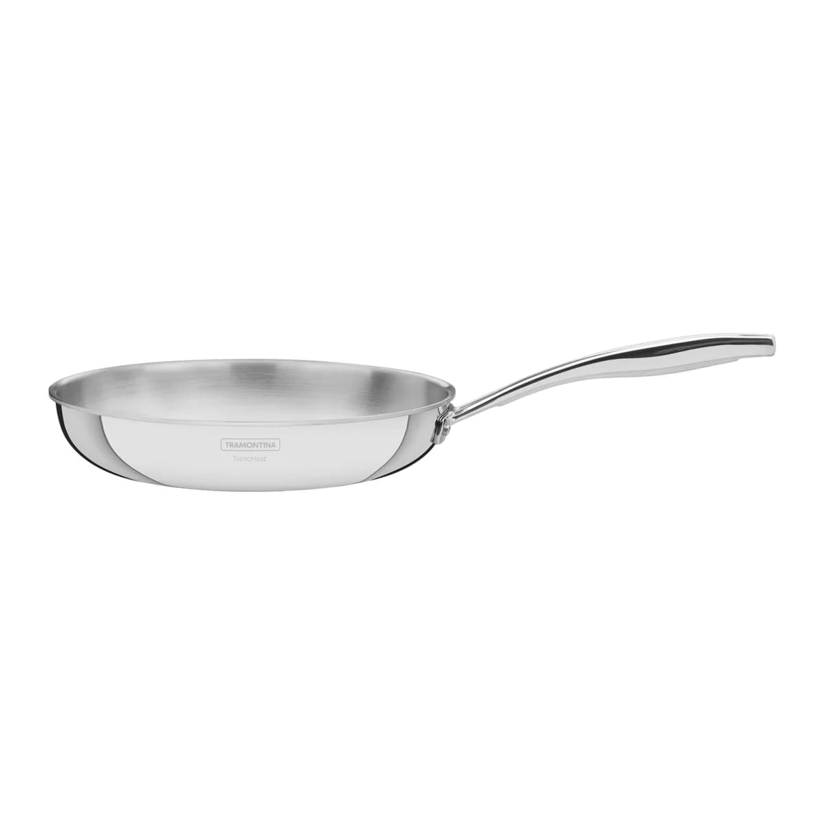 Sarten Tramontina Acero Inoxidable Induccion 26 Cm Grano — imagen 2 de 4