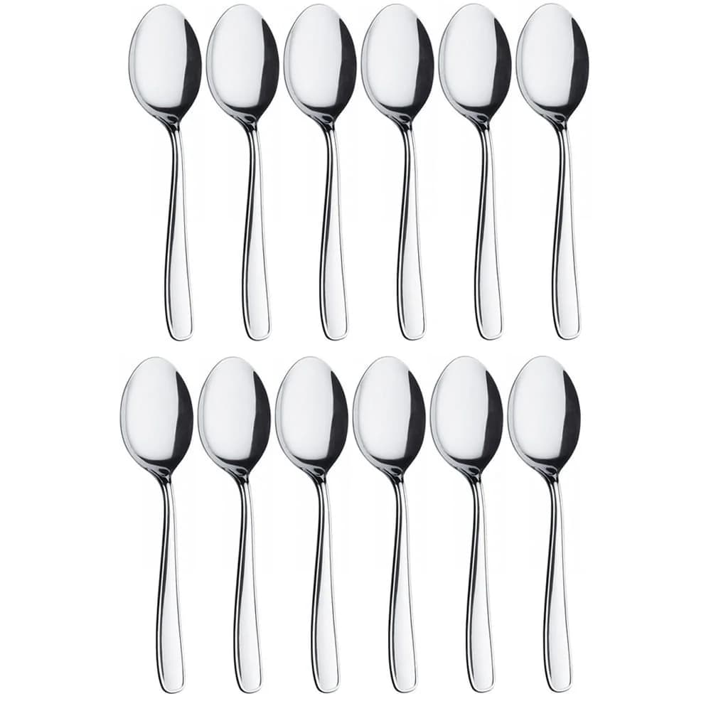 Cuchara De Postre Tramontina Acero Inox Meresias X12 Unid — imagen 1 de 2