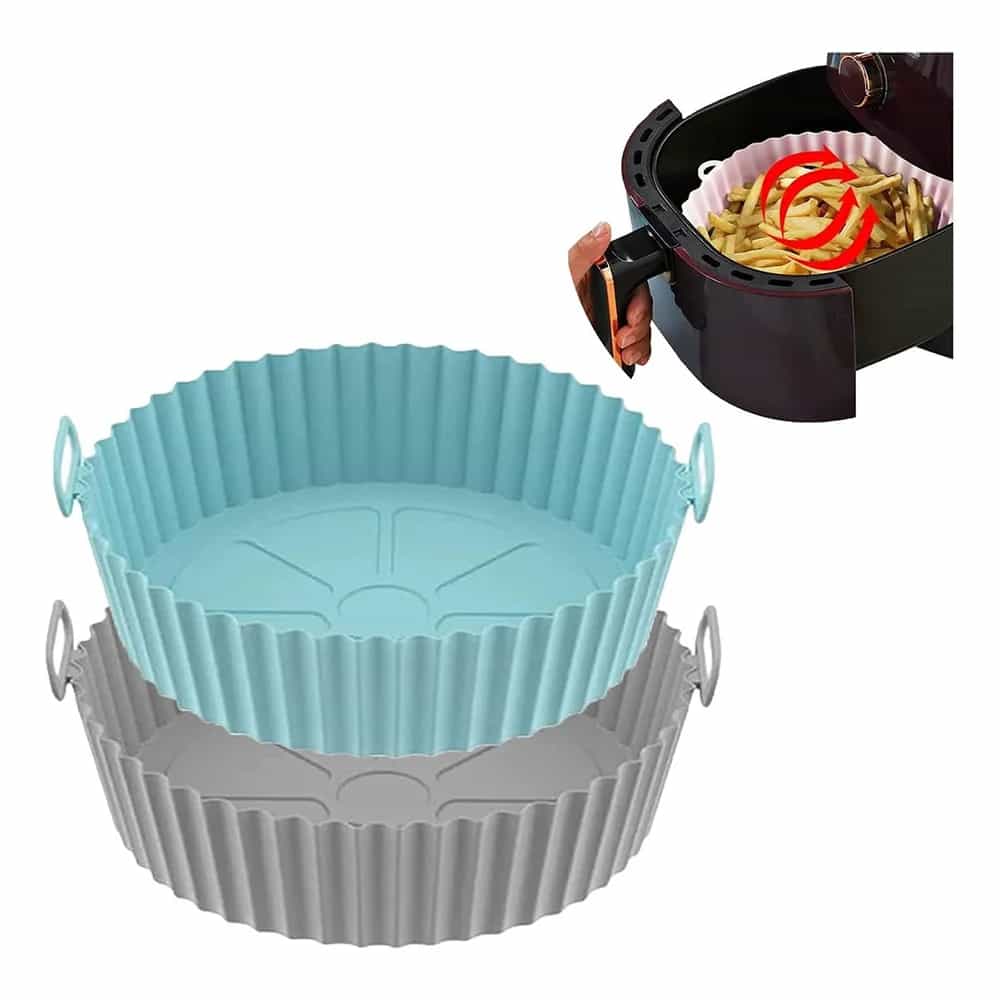 Bandeja De Silicona Para Freidora De Aire Sin Aceite 20 Cm