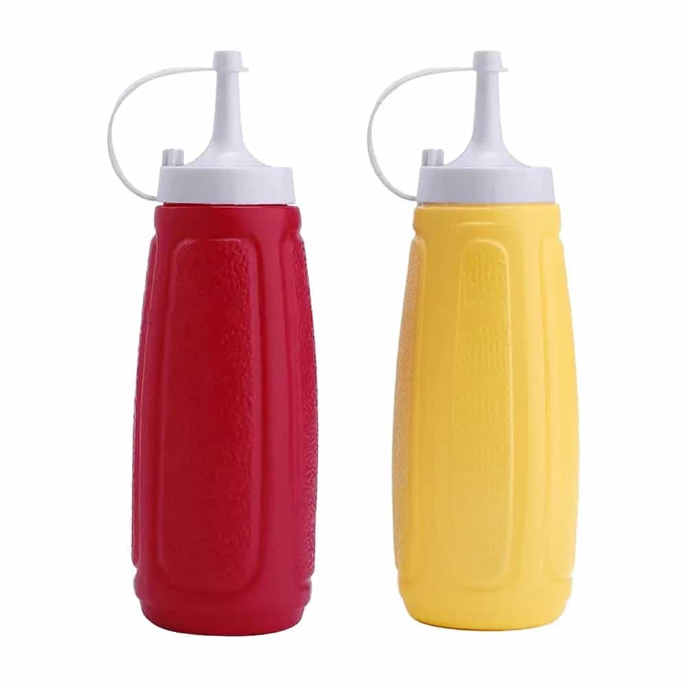 Dispensador De Salsas Pomo Salsero Mostacero Para Mayonesa
