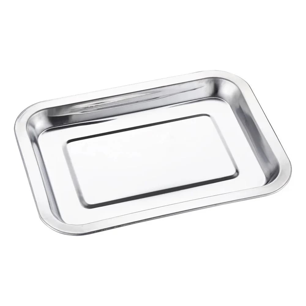 Asadera De Acero Fuente Inoxidable 45x35cm Para Horno — imagen 1 de 4
