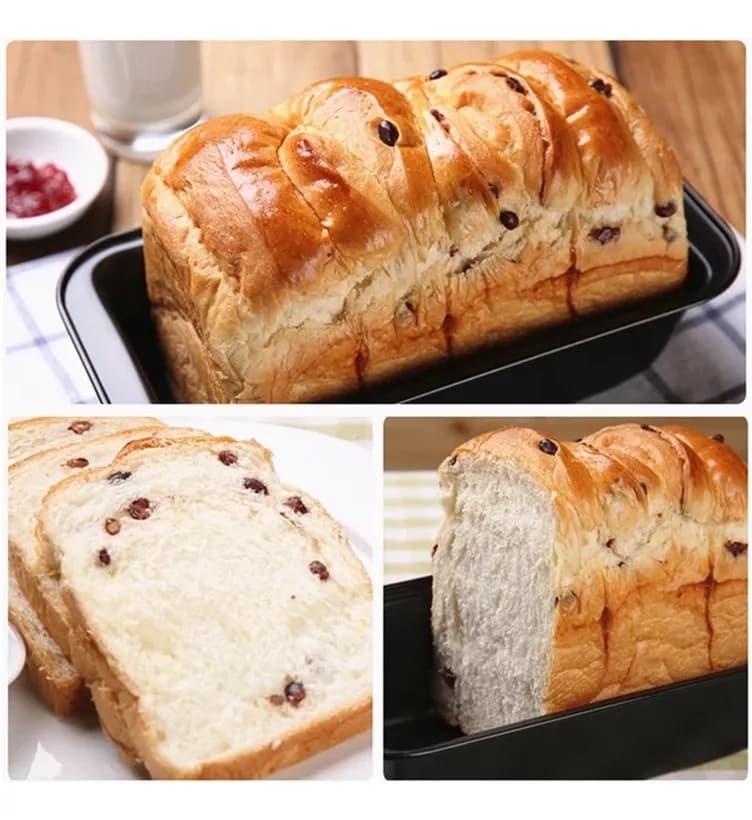 Molde Budinera Antiadherente 25 Cm X 13 Cm Cocina Pan Budin — imagen 6 de 6