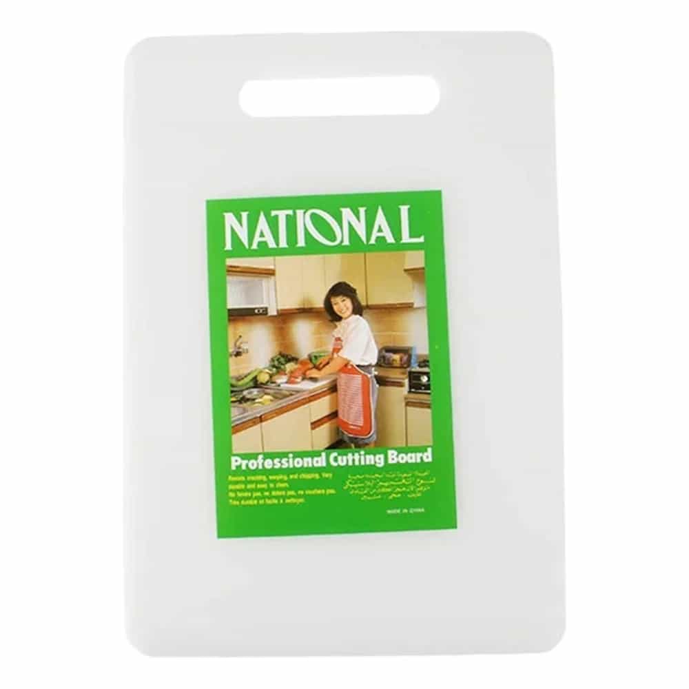 Tabla De Plástico De Cocina Para Picar Alimentos 38 X 24 Cm