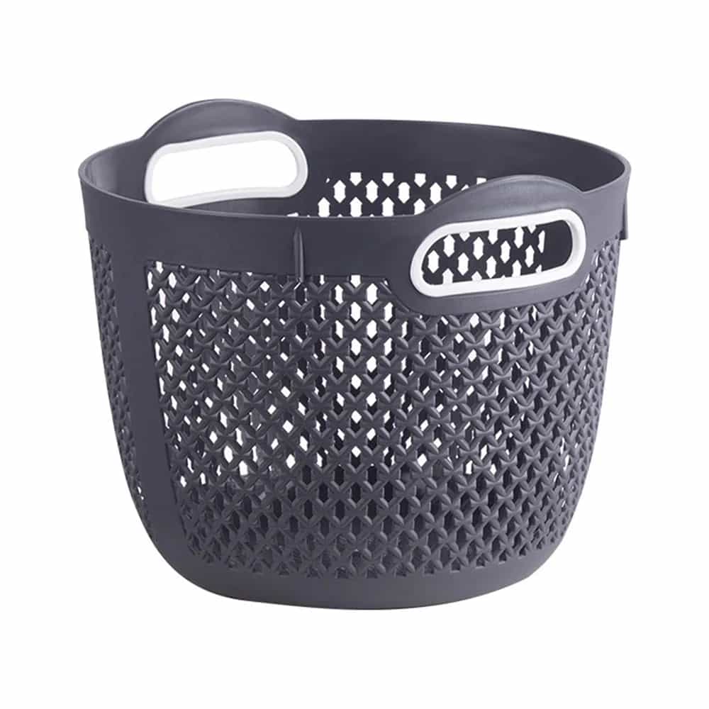 Canasto Cesto De Ropa Sucia Organizador De Baño 29 Cm