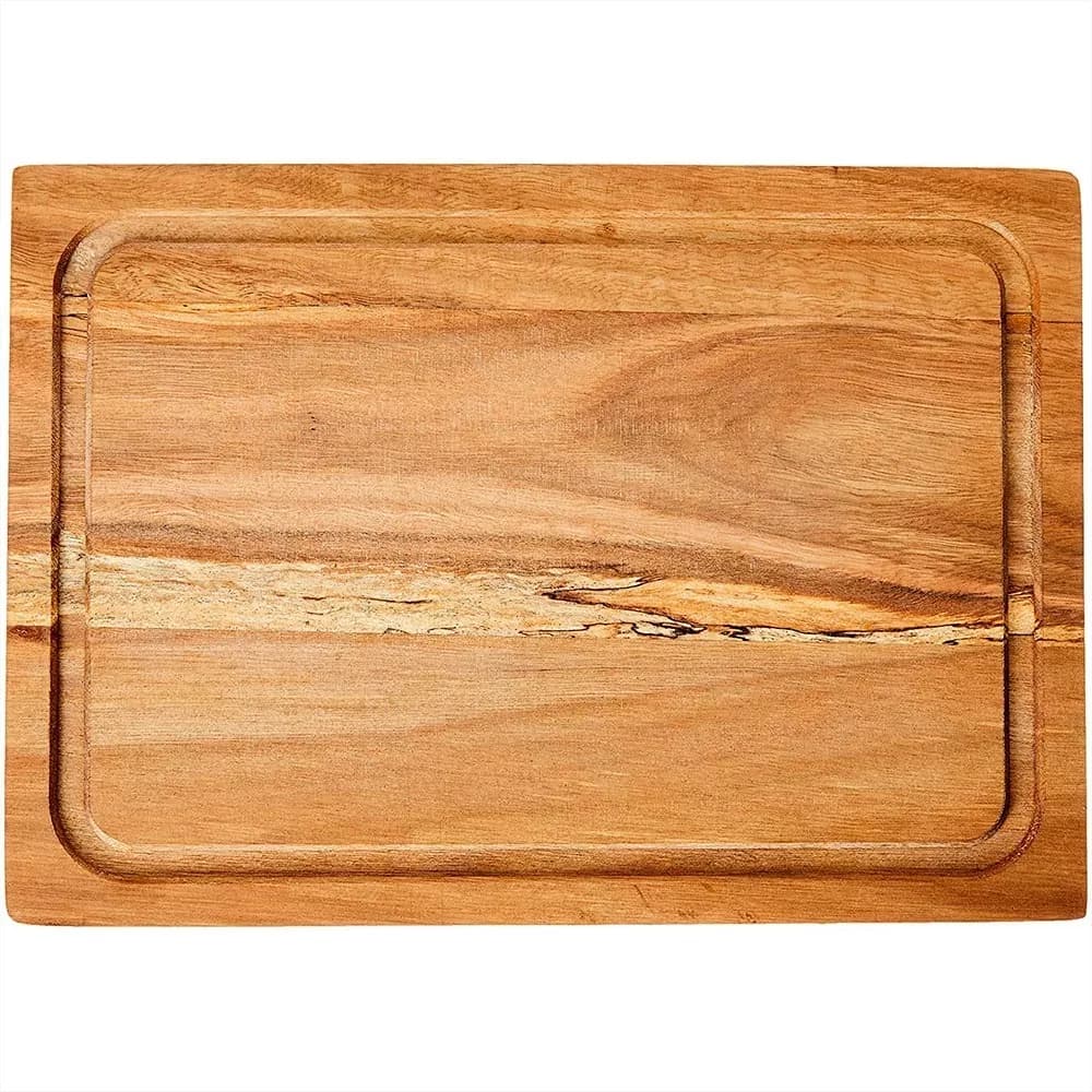 Tabla De Madera Cocina Para Picar Servir 31 Cm Asado — imagen 2 de 3