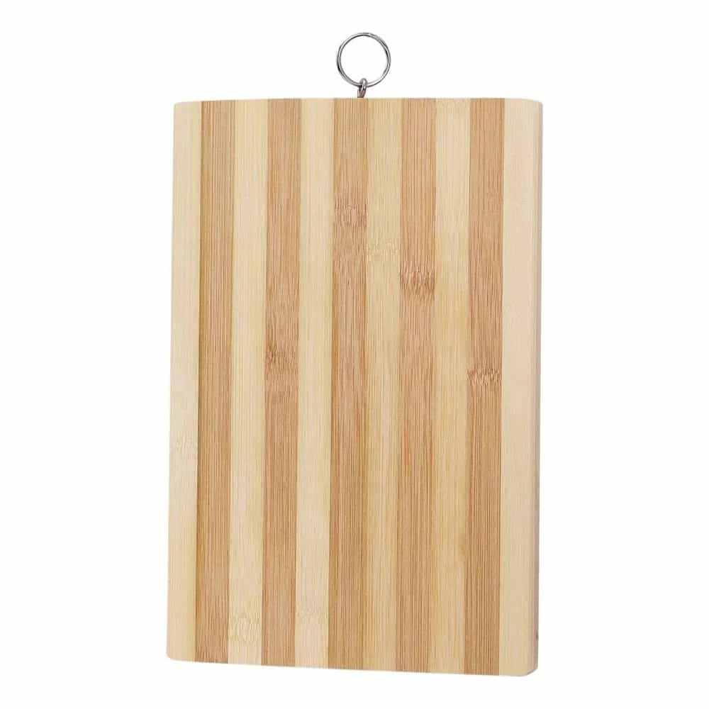 Tabla De Madera Bambu Cocina Para Picar 33 X 22 Cm Grupo Dos