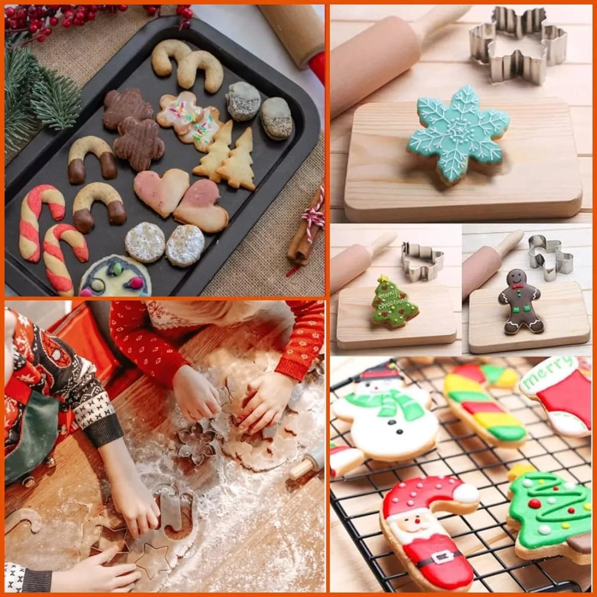 Cortante Para Galletitas Molde Metálico X 4 Unidades — imagen 3 de 3