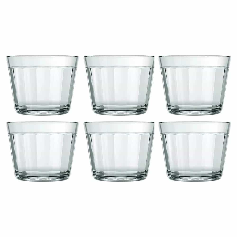 Bowl Multiuso De Vidrio Nadir Americano 350 Ml X6 Unidades