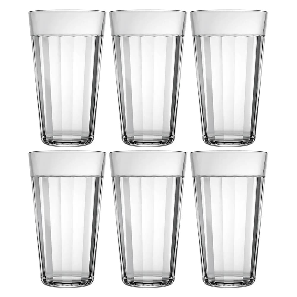 Vaso De Vidrio Refresco Nadir Americano 345 Ml X6 Unidades — imagen 1 de 4