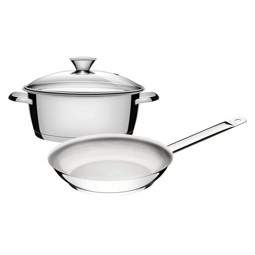 Cacerola Allegra 4.2 L y sartén Professional 26 cm Tramontina triple fondo para inducción 2 piezas — imagen 1 de 1