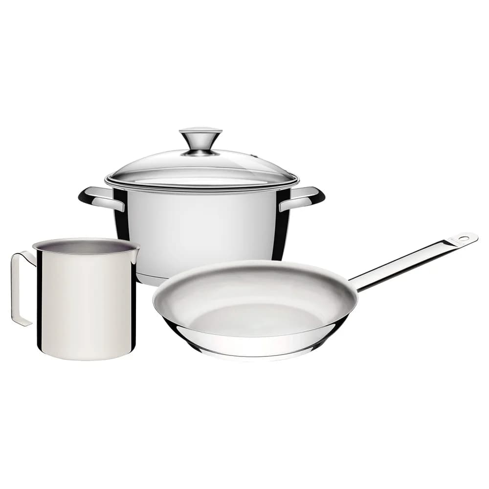 Olla Allegra 5.7 L y sartén Professional de triple fondo con hervidor Tramontina para inducción 3 piezas — imagen 1 de 1