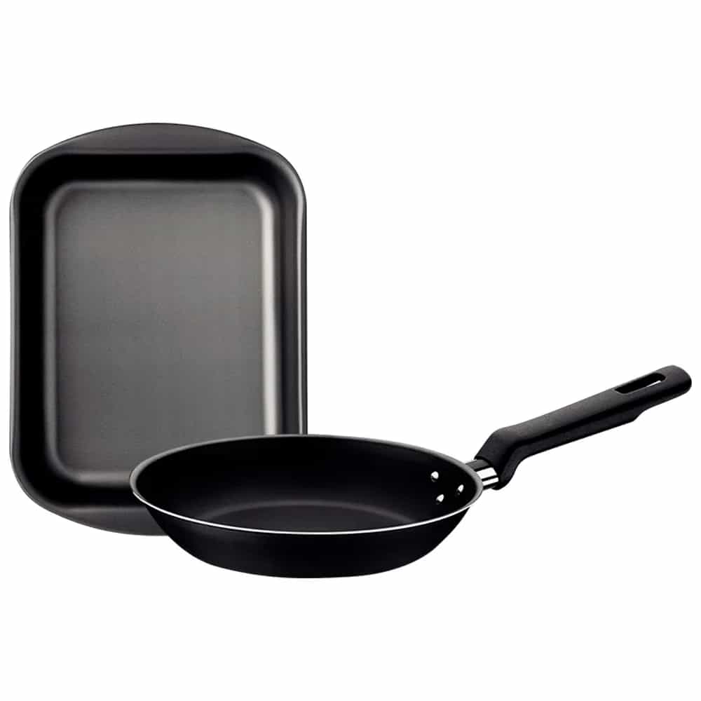 Juego Tramontina Kit Asadera Sarten 2 Piezas Antiadherente