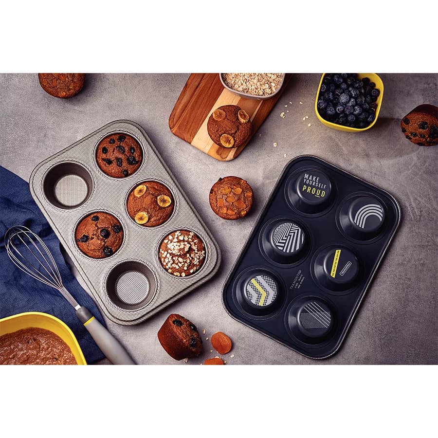 Molde De Muffins Tramontina Teflon Antiadherente 6 Unid. — imagen 3 de 4