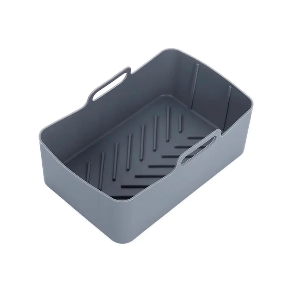 Molde De Silicona Budinera Para Freidora De Aire 20 Cm Rect — imagen 1 de 6