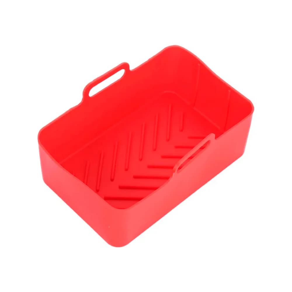 Molde De Silicona Budinera Para Freidora De Aire 20 Cm Rect — imagen 3 de 6