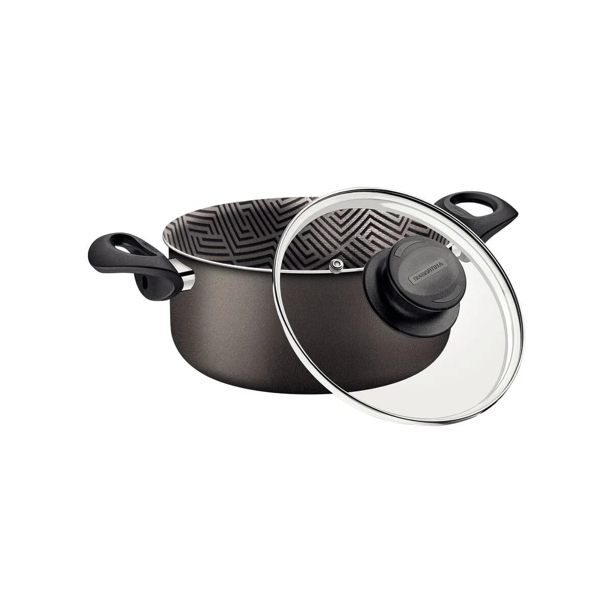 Olla Tramontina Paris Antiadherente Teflon 18 Cm 2,1 Litros — imagen 3 de 4
