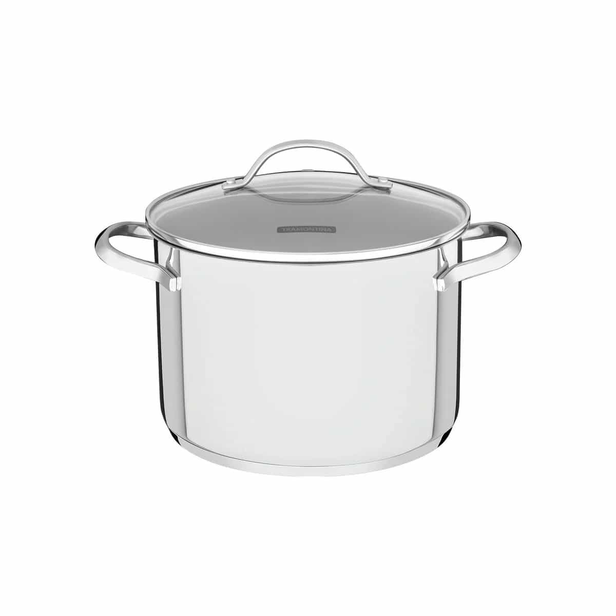 Olla Tramontina Induccion 20 Cm 4,60 Litros Acero Inox Una