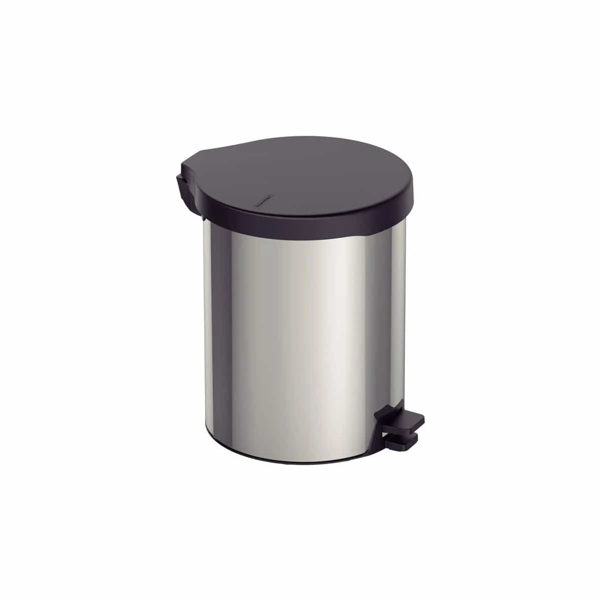 Papelera Basurero Tramontina Acero Inoxidable 12 Litros