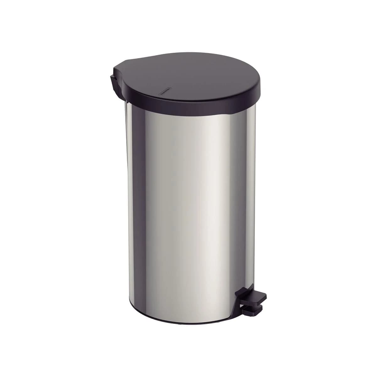 Papelera Basurero Tramontina Acero Inoxidable 20 Litros