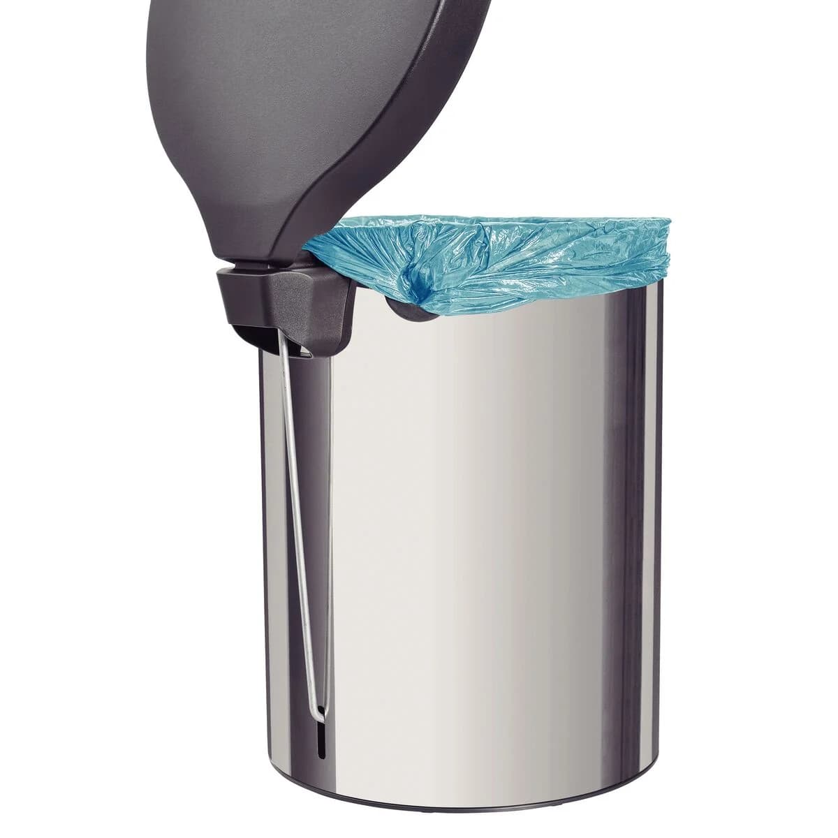 Papelera Basurero Tramontina Acero Inoxidable 20 Litros — imagen 3 de 7