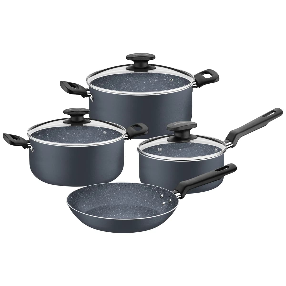 Juego De Ollas Cocina Bateria Tramontina 51 Piezas Cubiertos — imagen 2 de 7