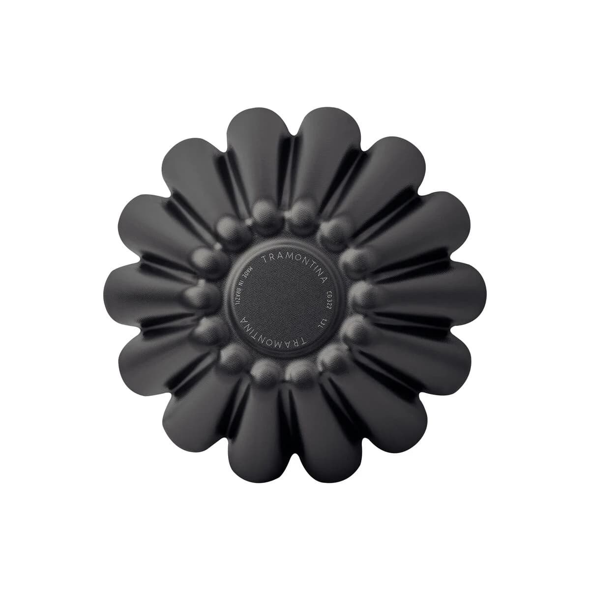 Molde Brioche Tramontina 22 Cm Flanera Budinera Teflon Negro — imagen 3 de 4