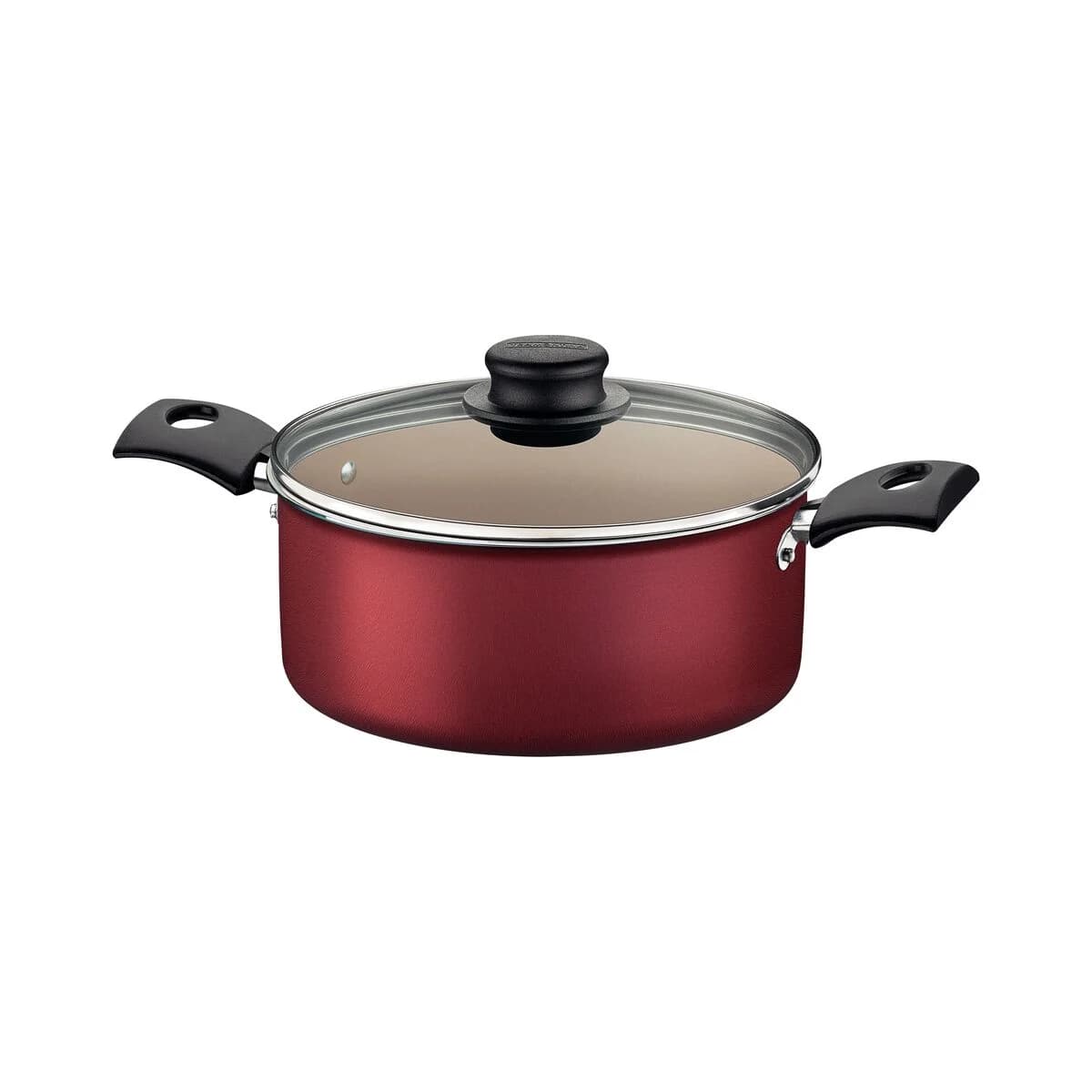 Olla Tramontina Teflon 22 Cm 3,7 Litros Antiadherente Turim — imagen 3 de 4