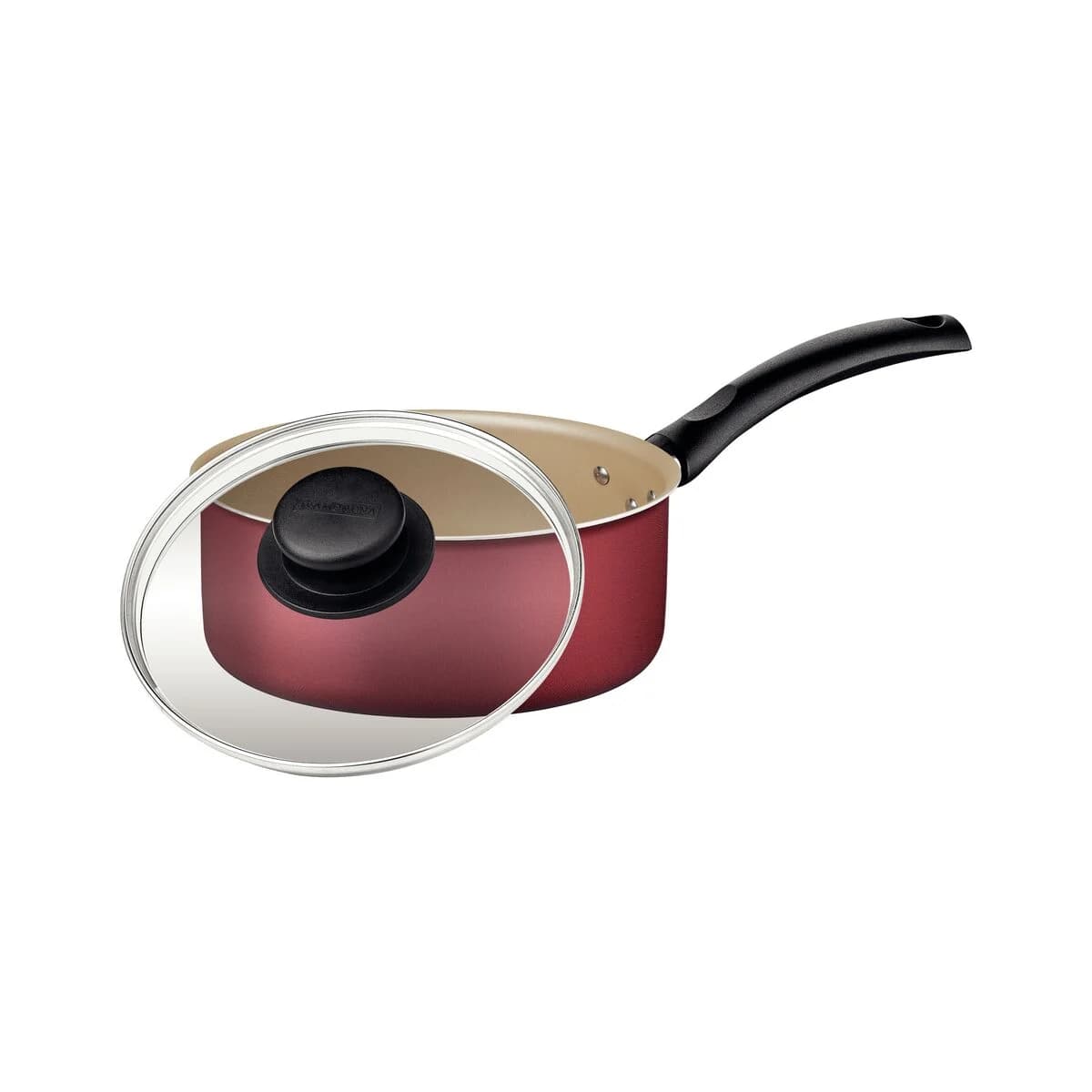 Olla Tramontina Teflon 18 Cm 2 Litros Antiadherente Turim — imagen 2 de 4