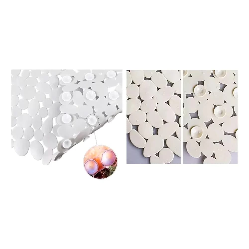 Alfombra De Ducha Baño Rectangular Antideslizante 68 X 38cm — imagen 3 de 5
