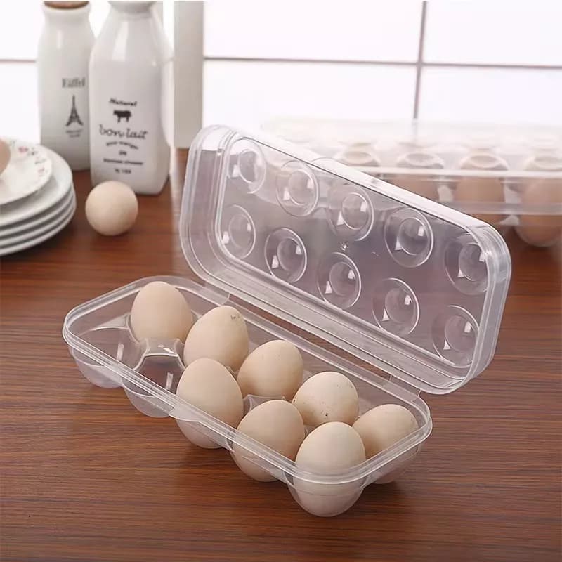 Huevera Organizador De Huevos Para 10 Unidades Plastica — imagen 2 de 3