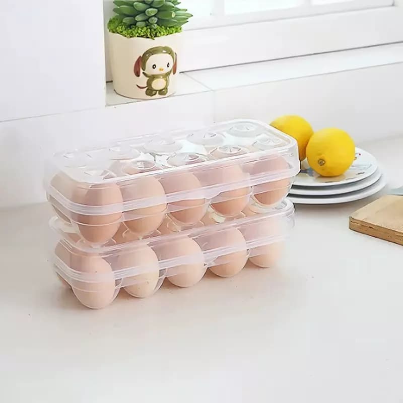 Huevera Organizador De Huevos Para 10 Unidades Plastica — imagen 3 de 3
