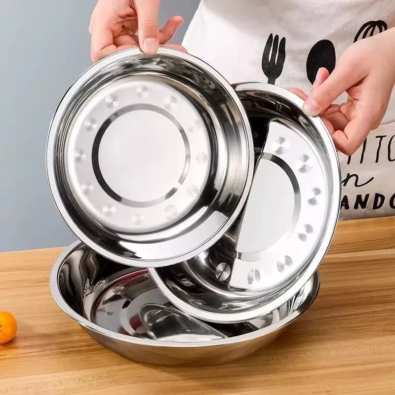 Bowl Acero Inoxidable Recipiente Mezclador 19 Cm X 4,5 Cm — imagen 4 de 4