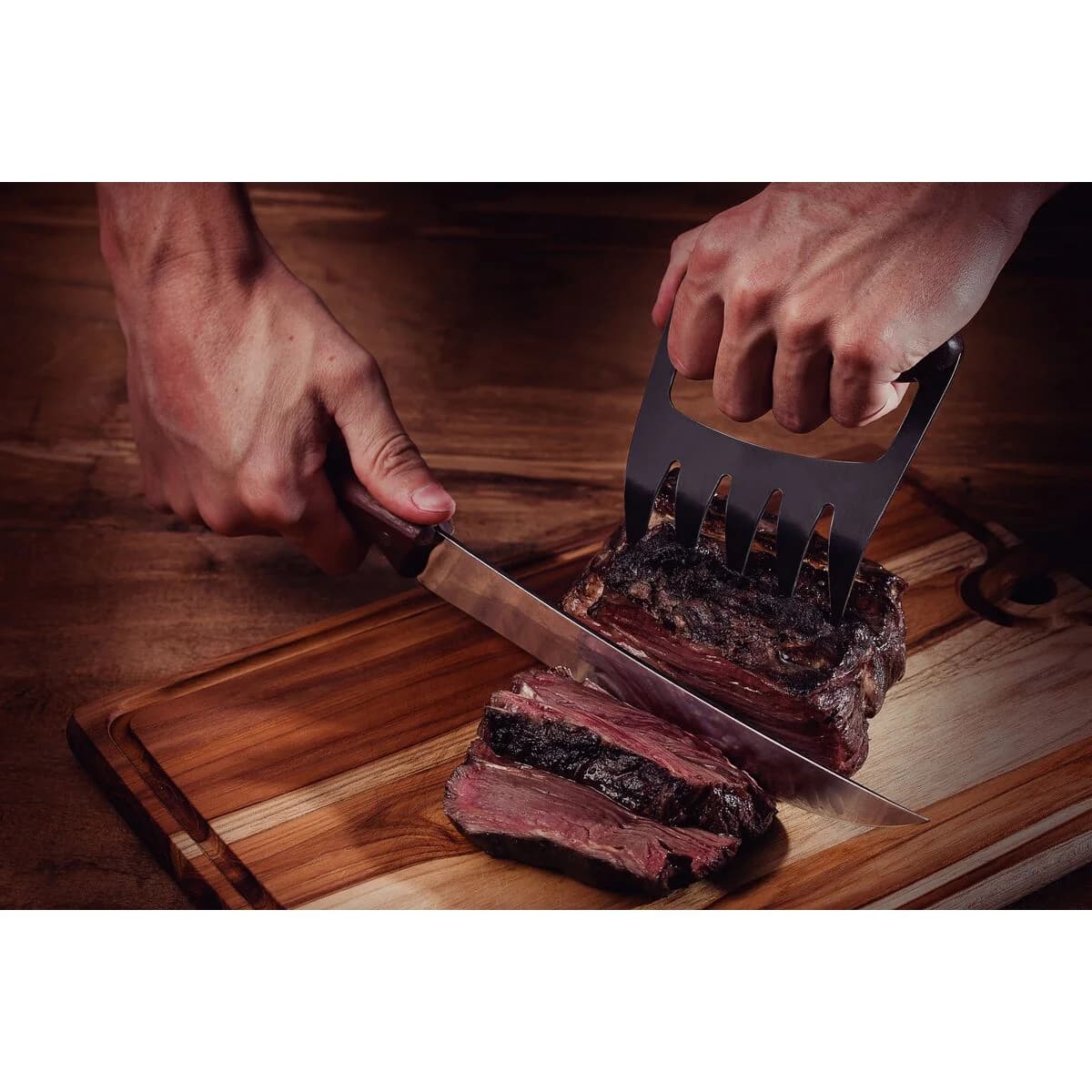 Garra Para Asado Tramontina Black Acero Inoxidable — imagen 5 de 6