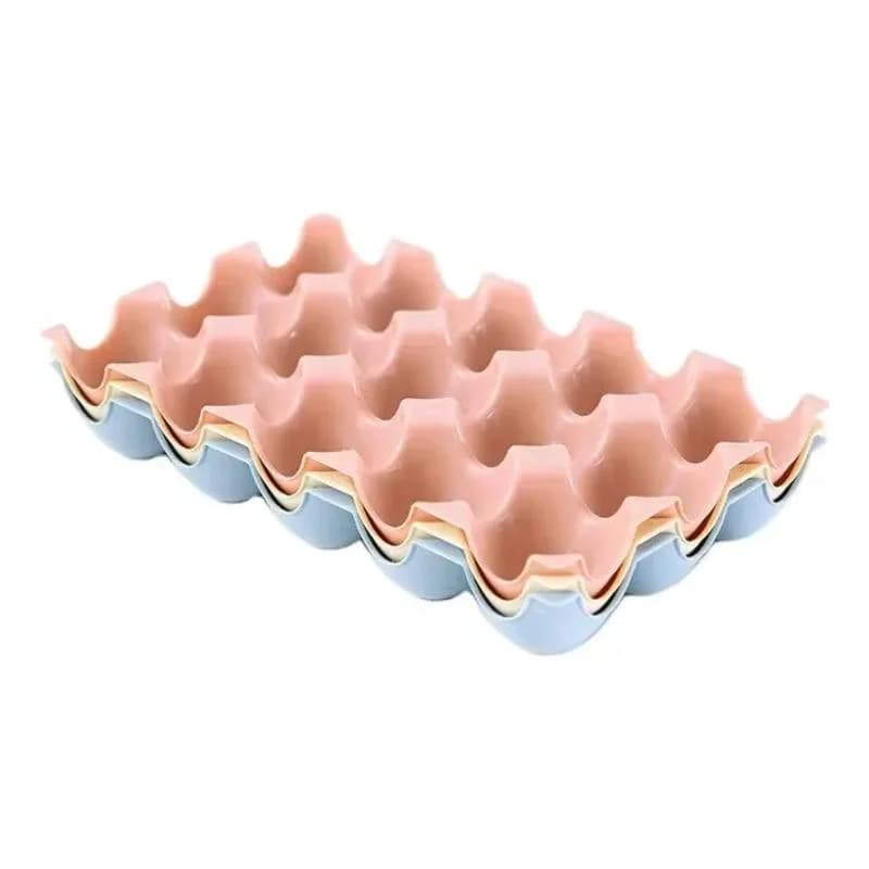 Huevera Organizador De Huevos Para 15 Unidades Plastico — imagen 1 de 4