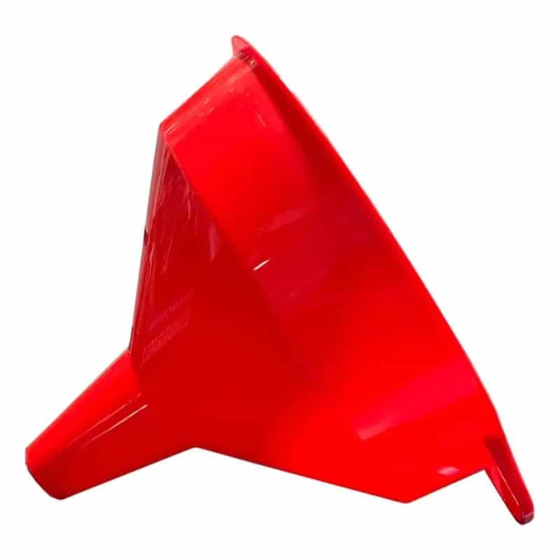 Embudo De Plastico 14 X 12 Cm Color Rojo