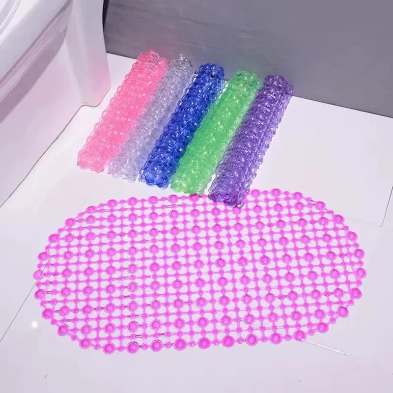 Alfombra De Ducha Baño Antideslizante Con Ventosas 63 X 36cm — imagen 3 de 4