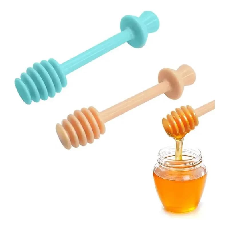 Cuchara Para Miel De Plastico Cucharita 13 Cm — imagen 1 de 4