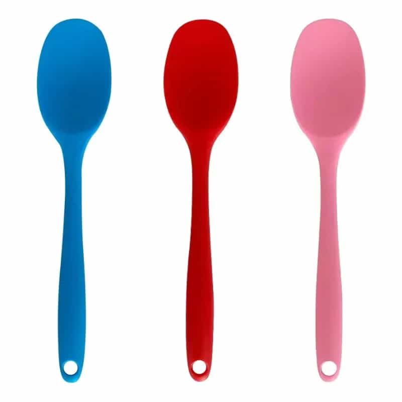 Cuchara De Silicona 26 Cm Antiadherente Resistente Al Calor