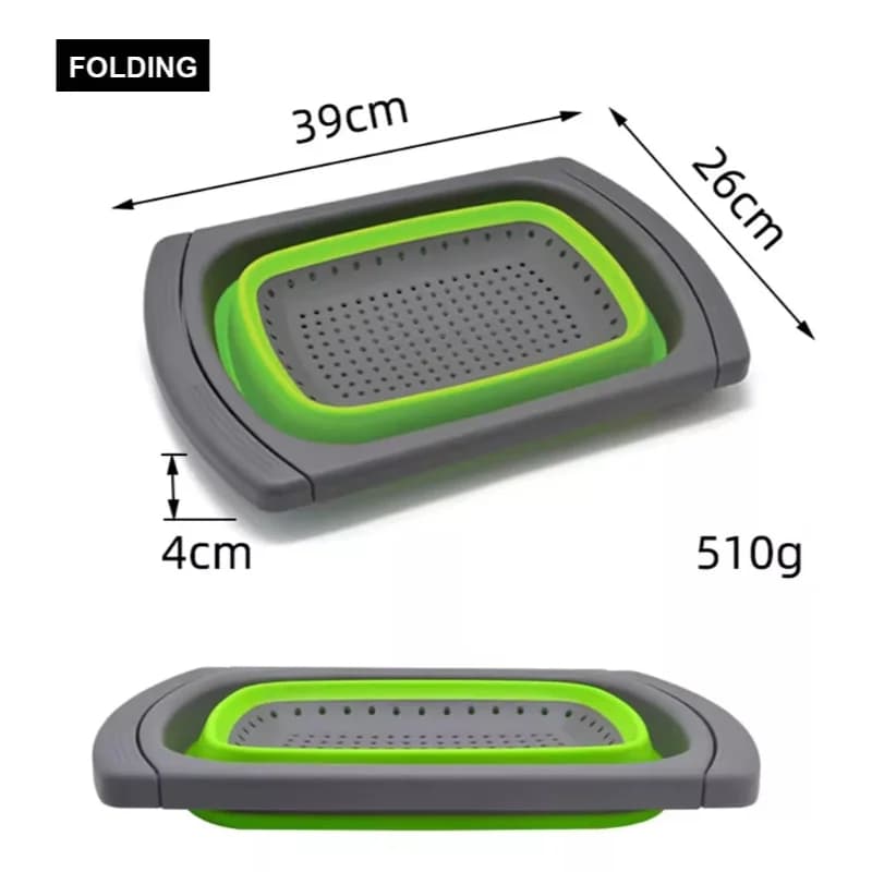 Colador Escurridor Plegable Extensible 61 Cm Rectangular — imagen 4 de 6