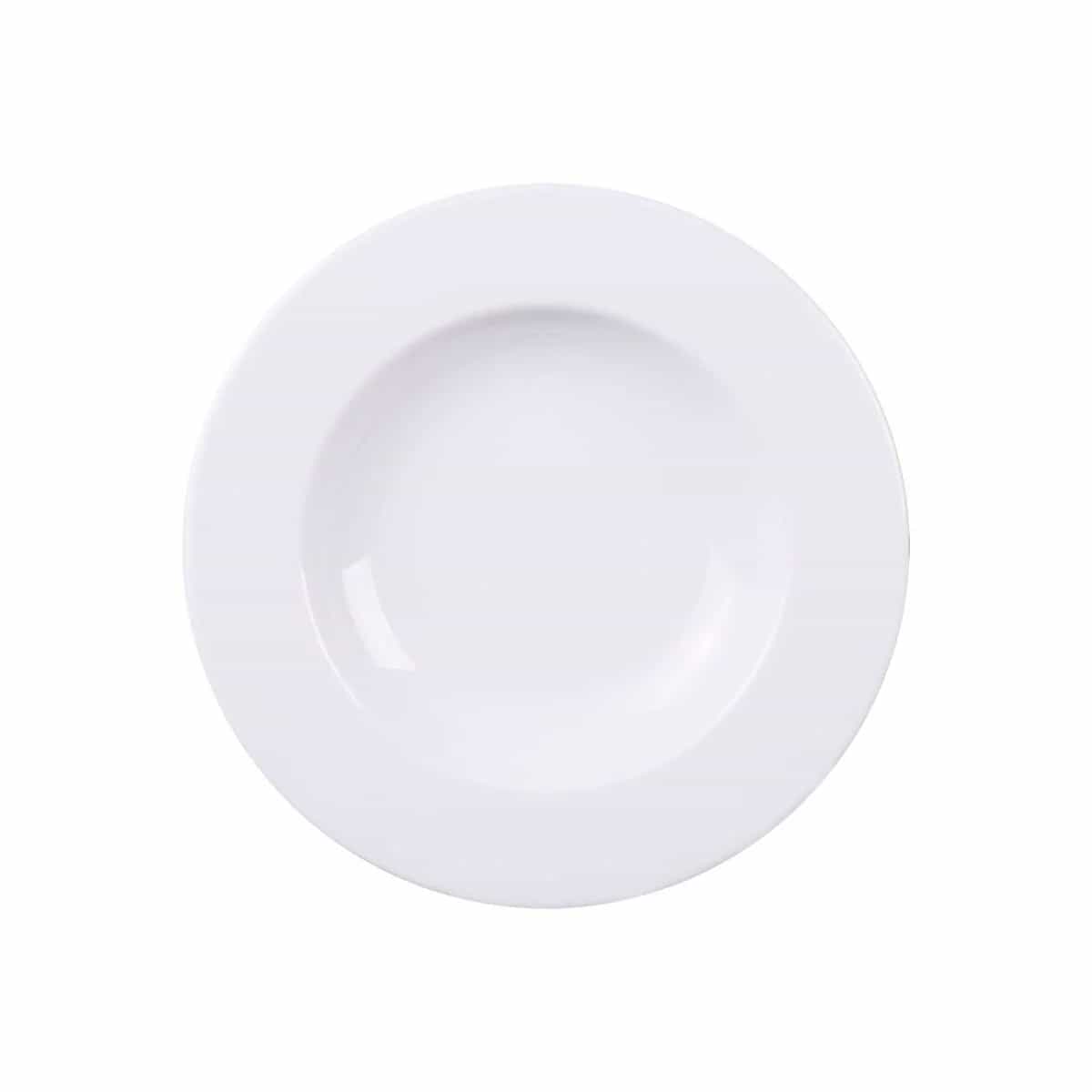 Plato De Porcelana Hondo Tramontina Elena 23 Cm Reforzado