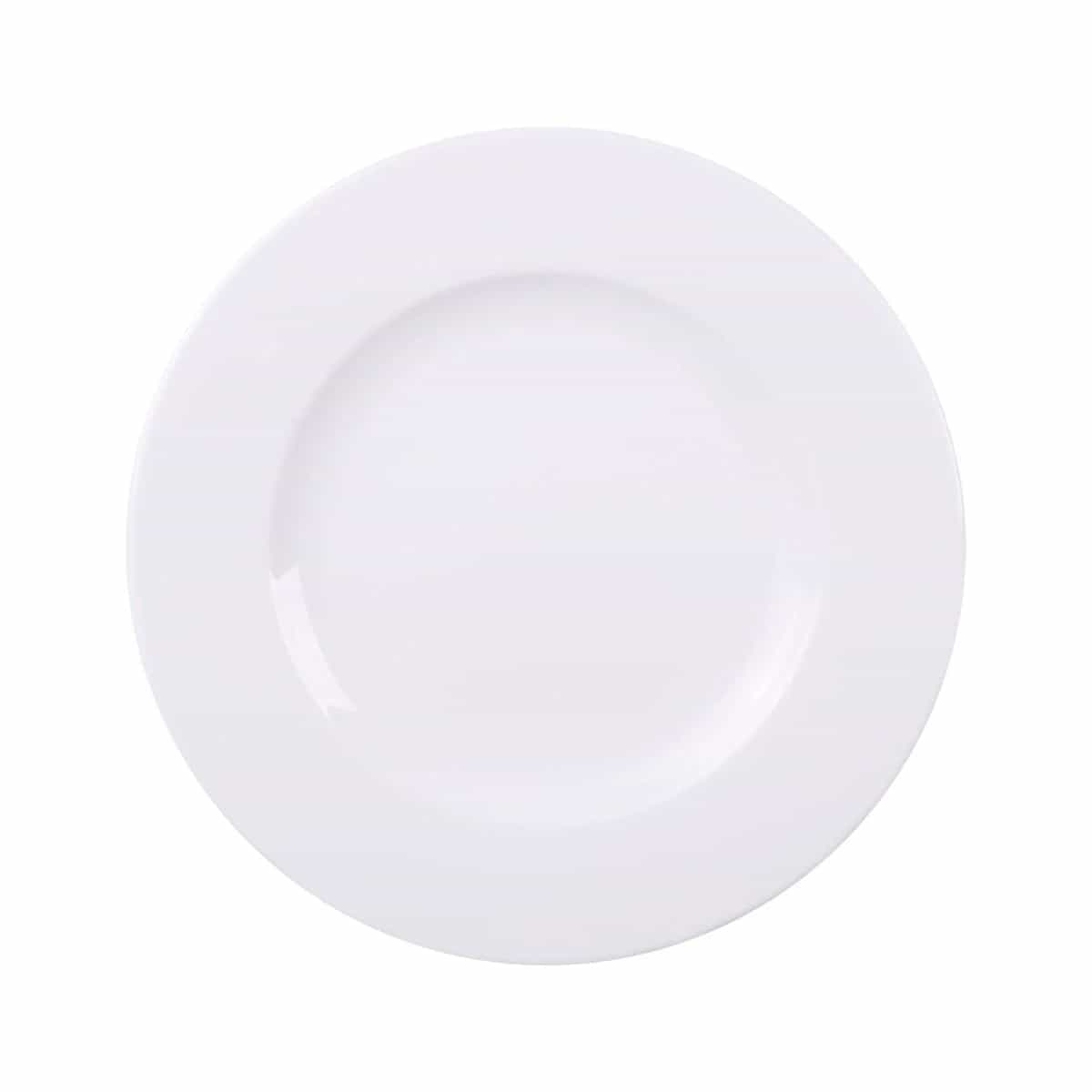 Plato De Porcelana Llano Tramontina Elena 27 Cm Reforzado