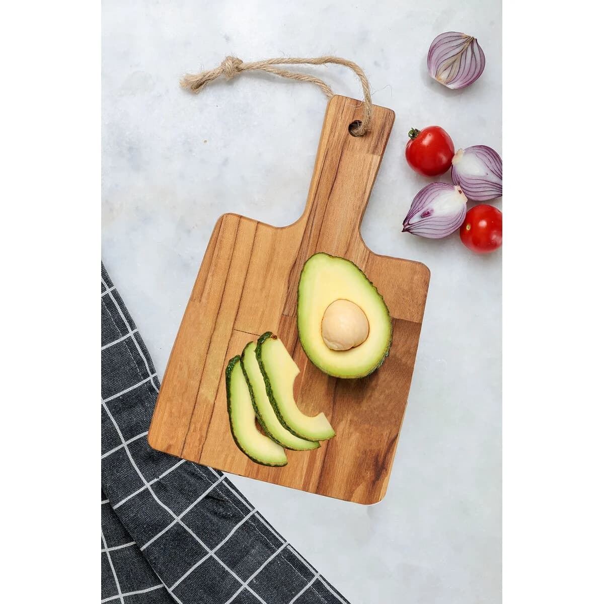 Tabla De Cocina Tramontina Rectangular Madera 28 X 19 Cm — imagen 3 de 4