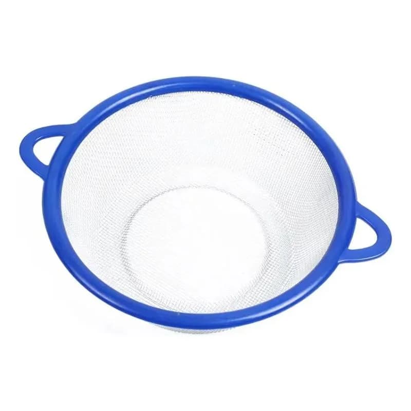 Colador De Malla Cernidor Con Asas Platico 28 Cm — imagen 1 de 4