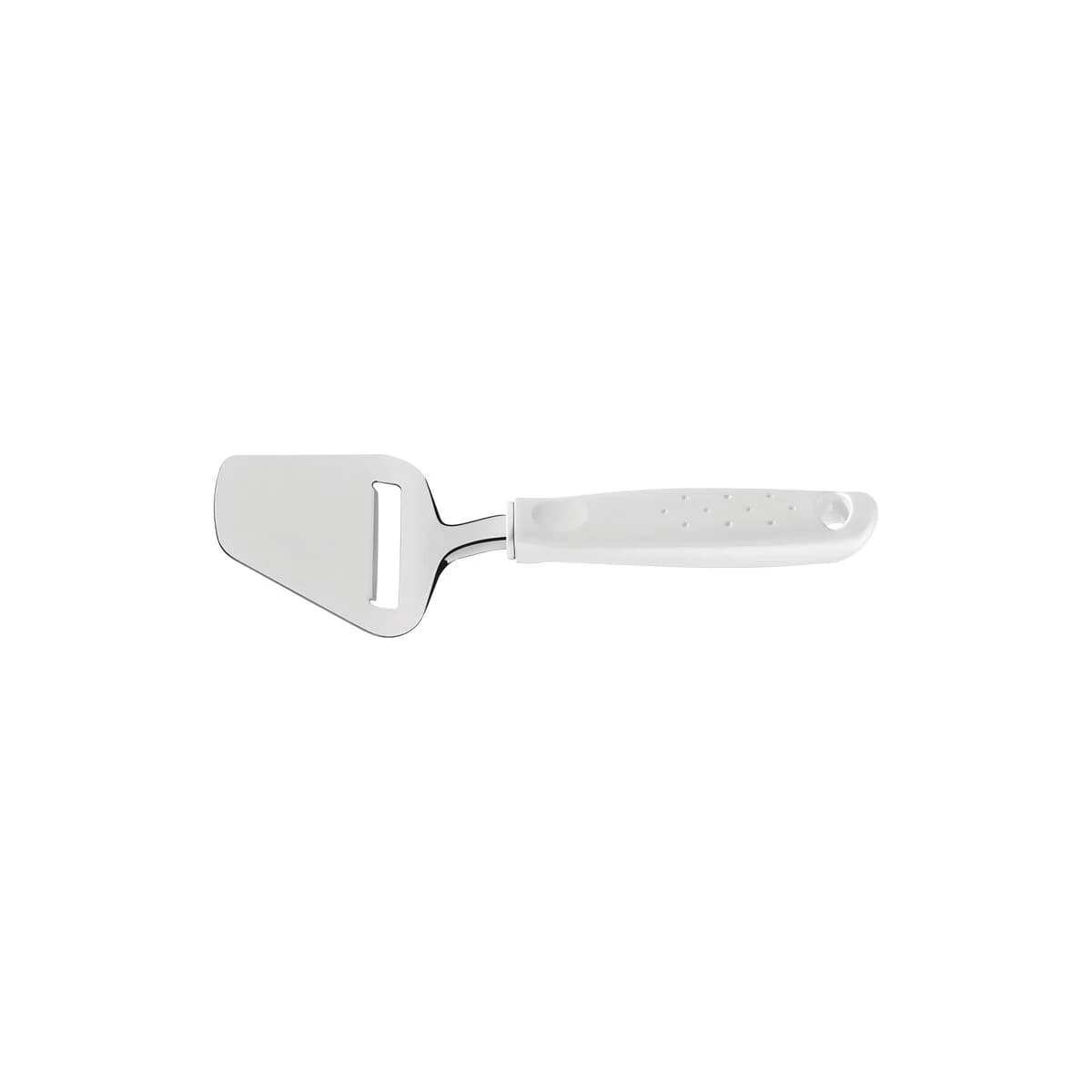 Cortador de queso Tramontina Utilità de acero inoxidable 22.6 cm con mango blanco — imagen 1 de 3