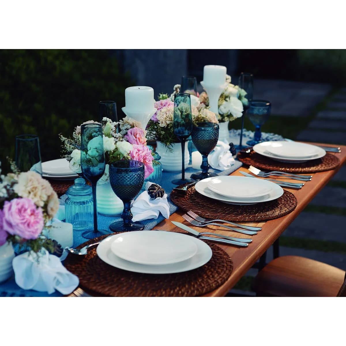 Plato De Postre Porcelana Tramontina Sophia 21 Cm — imagen 5 de 5