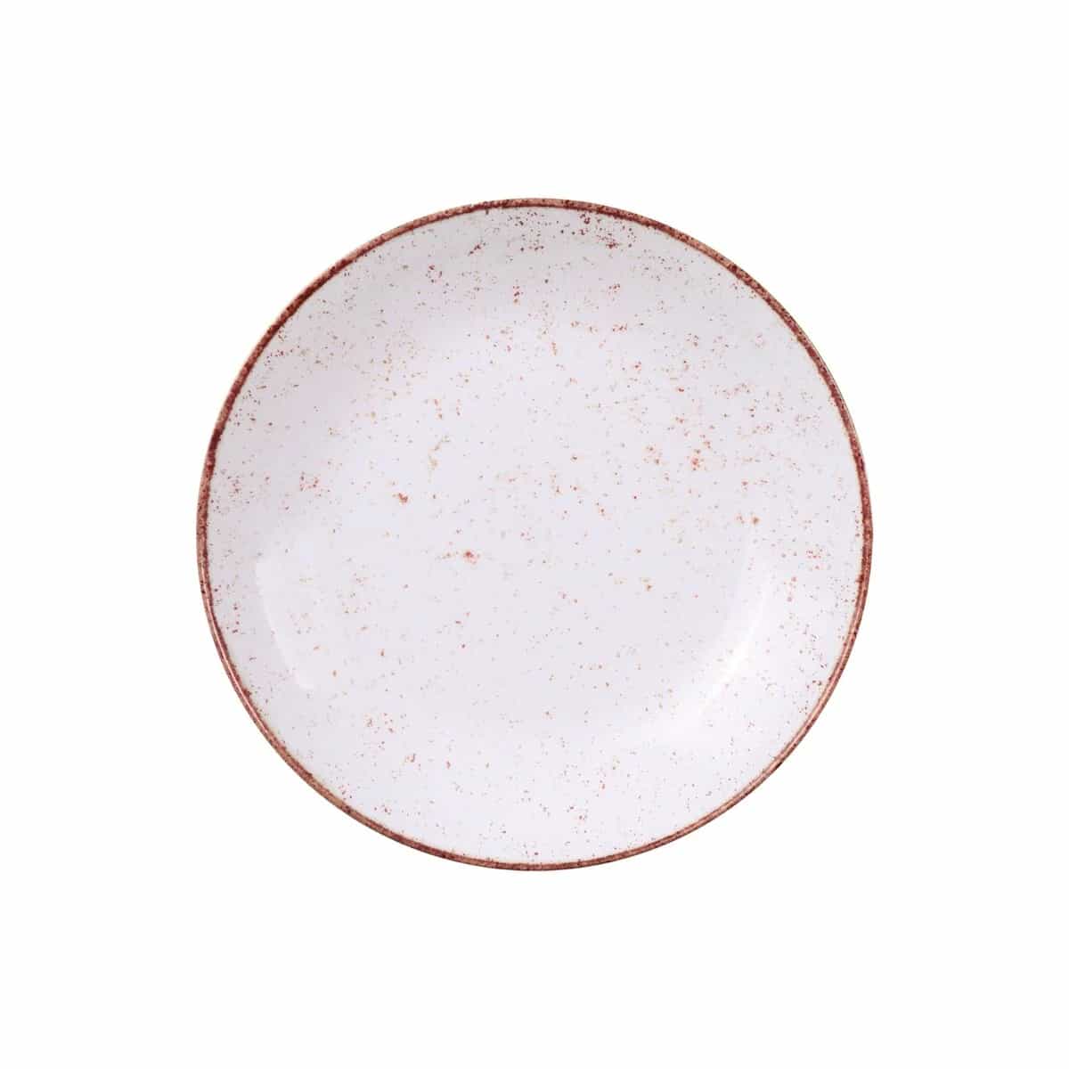 Plato Hondo Tramontina Porcelana 22 Cm Decorado Rustico